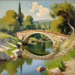 Albert Bloch Landscape
