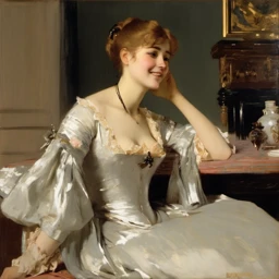 Alfred Stevens Portrait