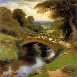 Arthur Hughes Landscape