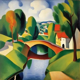 August Macke Landscape