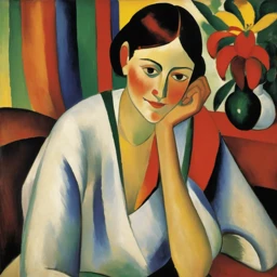 August Macke Portrait