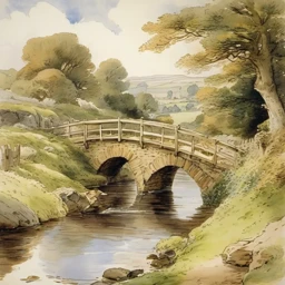 Beatrix Potter Landscape