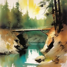 Bill Sienkiewicz Landscape