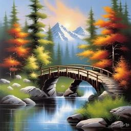 Bob Ross Landscape
