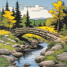 Charles Schulz Landscape