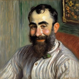 Claude Monet Portrait