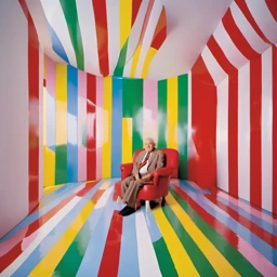 Daniel Buren Portrait