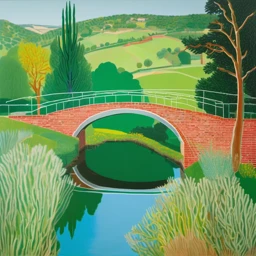 David Hockney Landscape