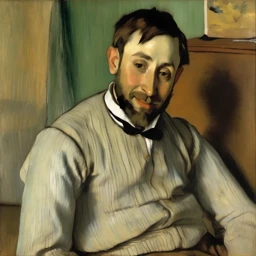 Edgar Degas Portrait