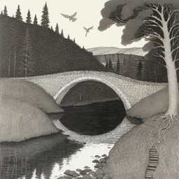 Edward Gorey Landscape