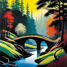Eyvind Earle Landscape
