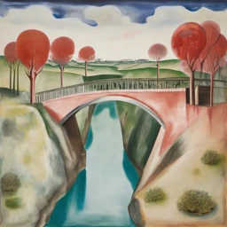 Francesco Clemente Landscape