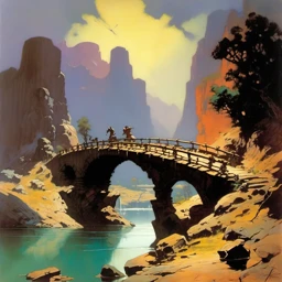 Frank Frazetta Landscape