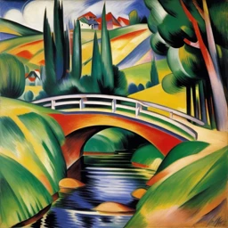 Franz Marc Landscape