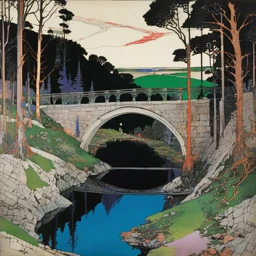 Harry Clarke Landscape