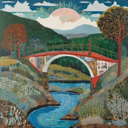 Howard Finster Landscape