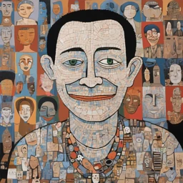 Howard Finster Portrait