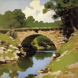 Howard Pyle Landscape