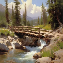 Howard Terpning Landscape