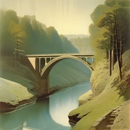 Hugh Ferriss Landscape