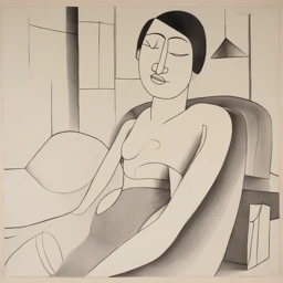 Isamu Noguchi Portrait