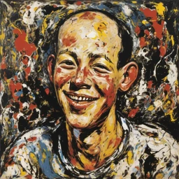 Jackson Pollock Portrait