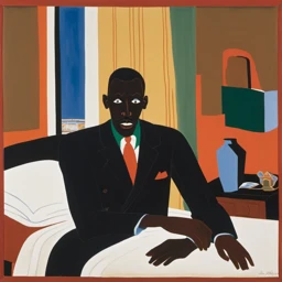 Jacob Lawrence Portrait