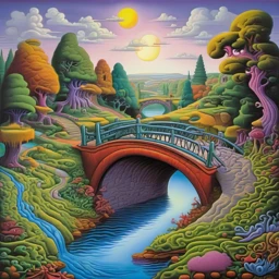 Jim Woodring Landscape