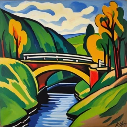 Karl Schmidt-Rottluff Landscape