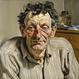 Lucian Freud Portrait