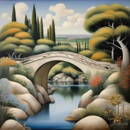 Margaret Keane Landscape