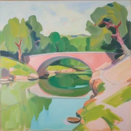 Maria Lassnig Landscape