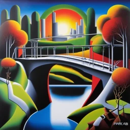 Mark Kostabi Landscape
