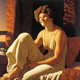 Maxfield Parrish Portrait