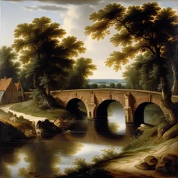 Meindert Hobbema Landscape