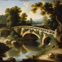 Nicolas Mignard Landscape