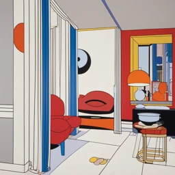 Patrick Caulfield Portrait