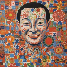 Philip Taaffe Portrait
