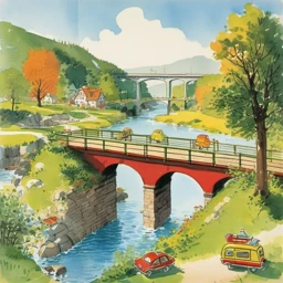 Richard Scarry Landscape