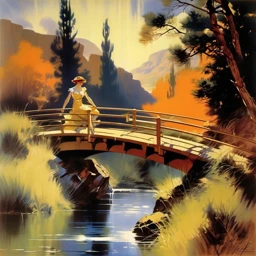 Rolf Armstrong Landscape