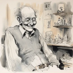 Ronald Searle Portrait