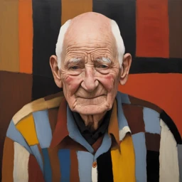 Sean Scully Portrait
