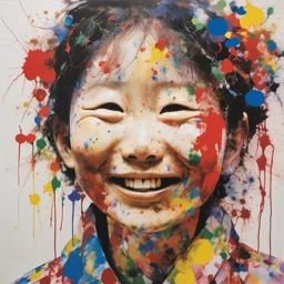 Shozo Shimamoto Portrait