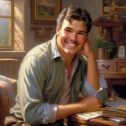 Thomas Kinkade Portrait