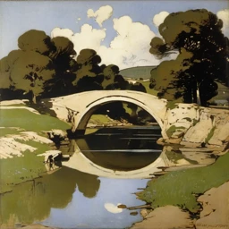 William Nicholson Landscape