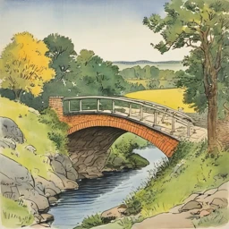 William Steig Landscape